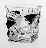 Набор стаканов для виски 350мл, 6шт. "GLACIER матовый черный", Bohemia JIHLAVA