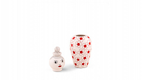 Ваза с крышкой Seletti Кимоно Пепа 25,5 см