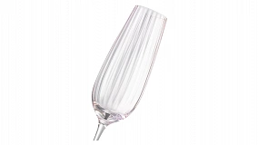 Набор бокалов для шампанского Nude Glass Round UP Dusty Rose 200 мл, 2 шт