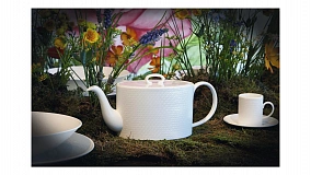 Чайник Wedgwood Джио 1 л, фарфор костяной