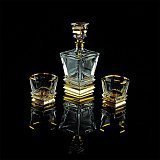 Набор: штоф и стаканы для виски на 2 персоны Vikont, Migliore