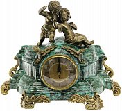 Часы Два ангела 31см, коллекция фарфор с бронзой