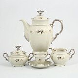 Кофейный сервиз на 6 персон Мария Луиза Ivory