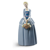 Фигурка Lladro Первые цветы 14х31 см, фарфор