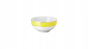 Салатник порционный Rosenthal Сваровски 12 см, фарфор, желтый